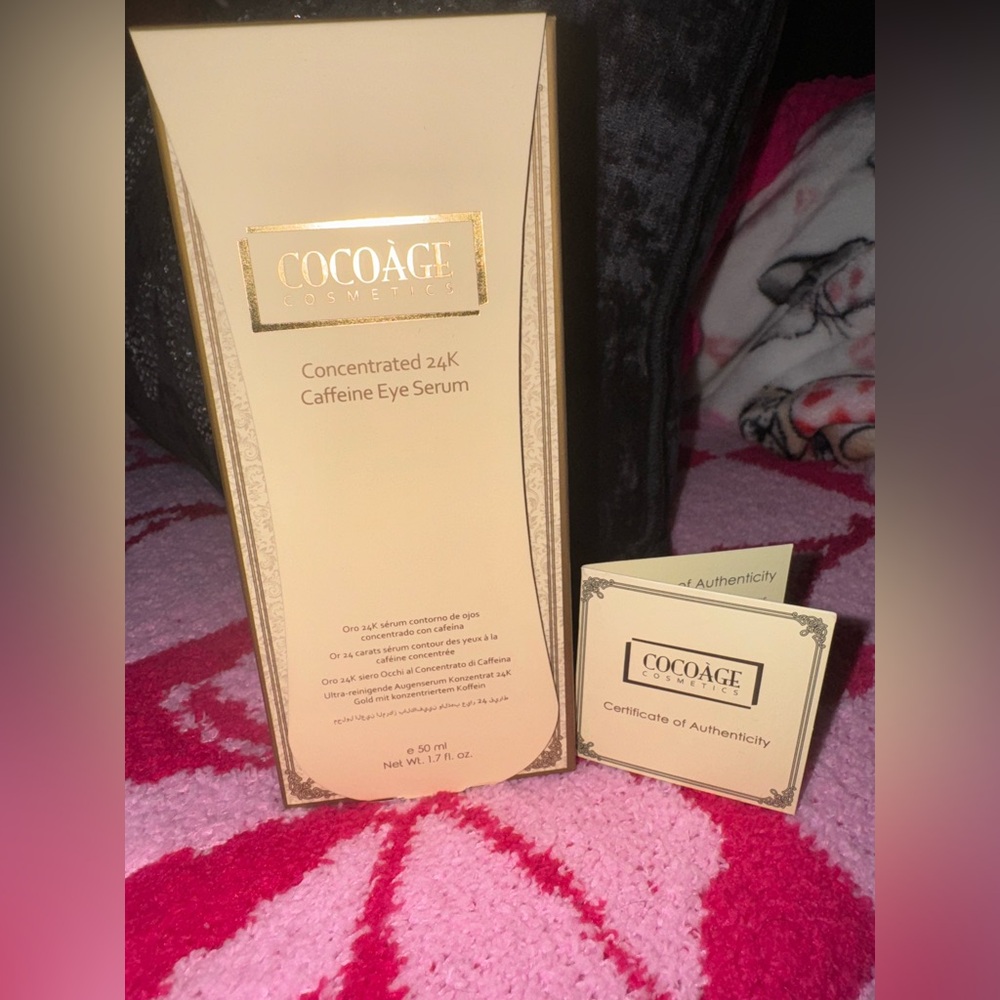 Cocoage Cosmetics 24K Caffeine Eye Serum